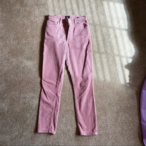 Citizens of Humanity Olivia High Rise Slim Ankle Corduroy Pant 25 - Picture 2 of 5